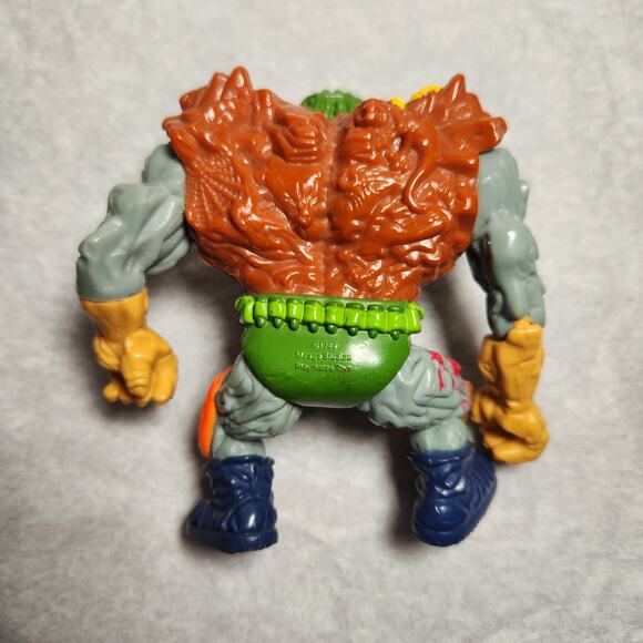 TMNT Vintage 4.5" General Traag And 4.75" Rat King Playmates 1989 Pre-owned - Picture 4 of 7